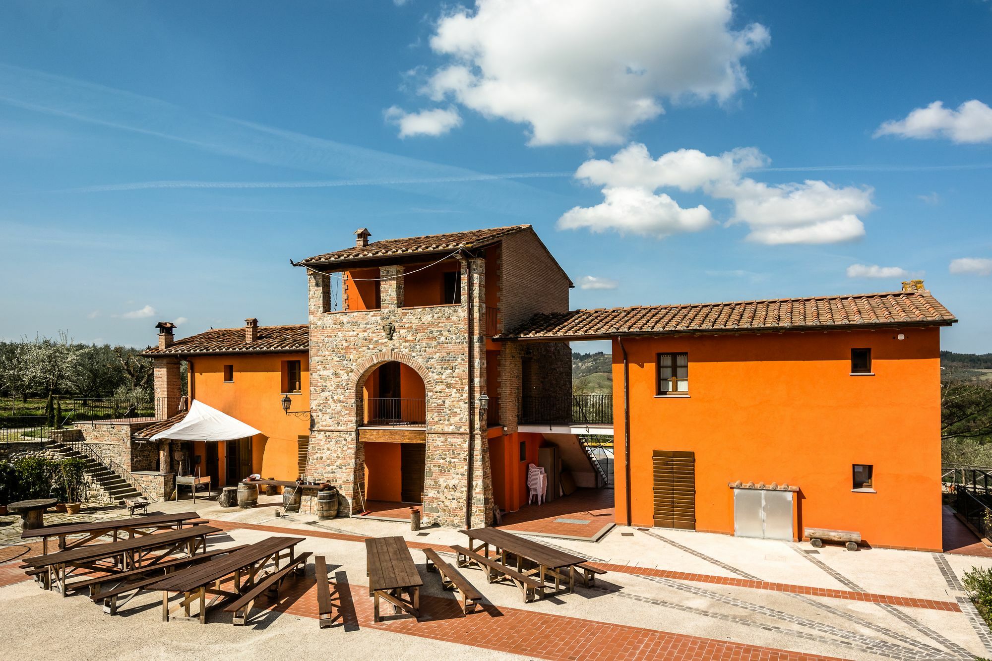 Agriturismo Borgo Stella モンテスペルトリ エクステリア 写真